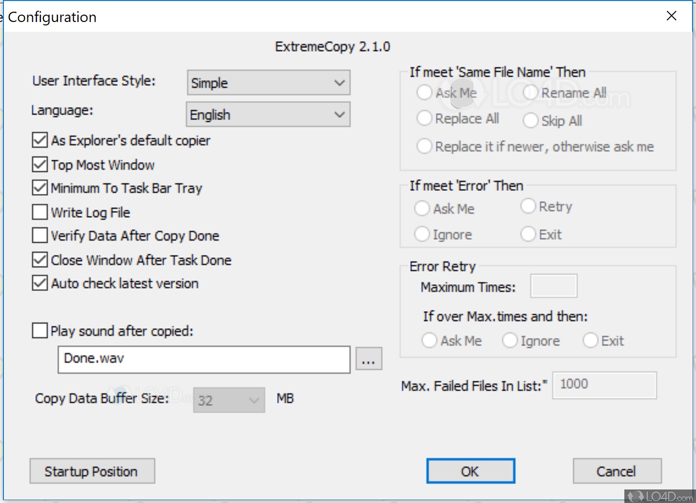 Phần mềm ExtremeCopy