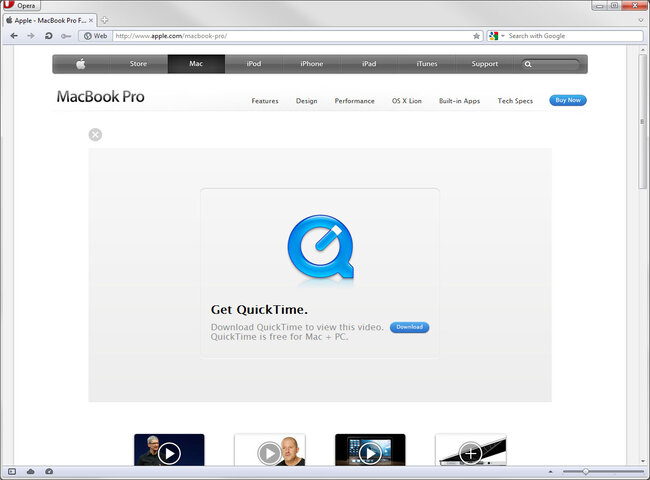 Phần mềm Quicktime