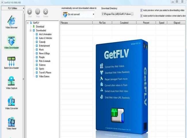 Phần mềm FLV Media Player